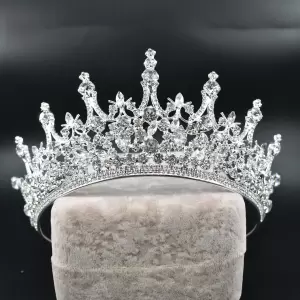 Zircon Queen Crown - Bridal Tiara