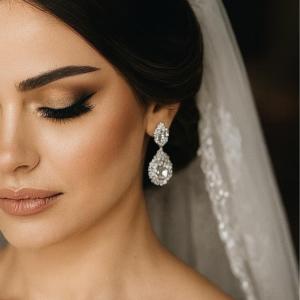 High-Quality Zircon Majestic Bridal Tiara