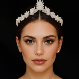 Zircon Bridal Tiara for Pageant